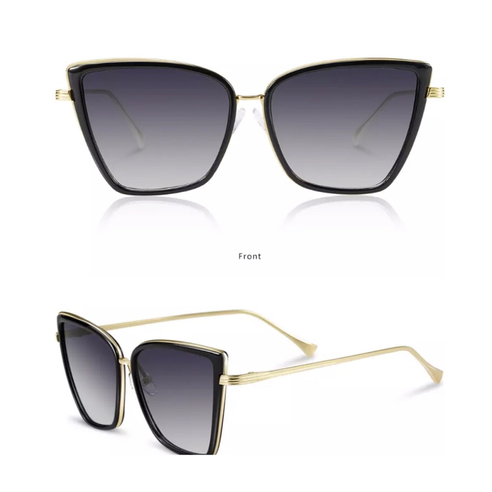 🆕 Oversized Cat Eye Sunglasses - Picture 3 of 5
